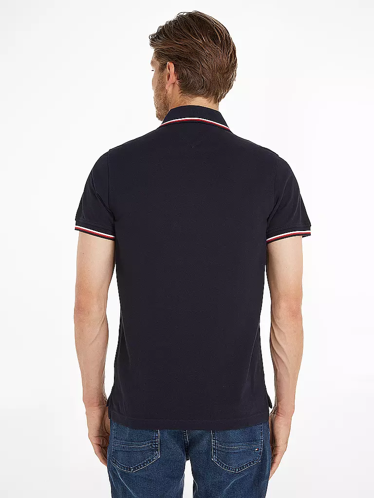 TOMMY HILFIGER Poloshirt Slim Fit  blau