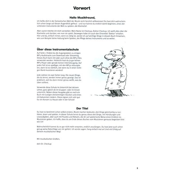 De Haske Hören Lesen Schule 1 für Klarinette