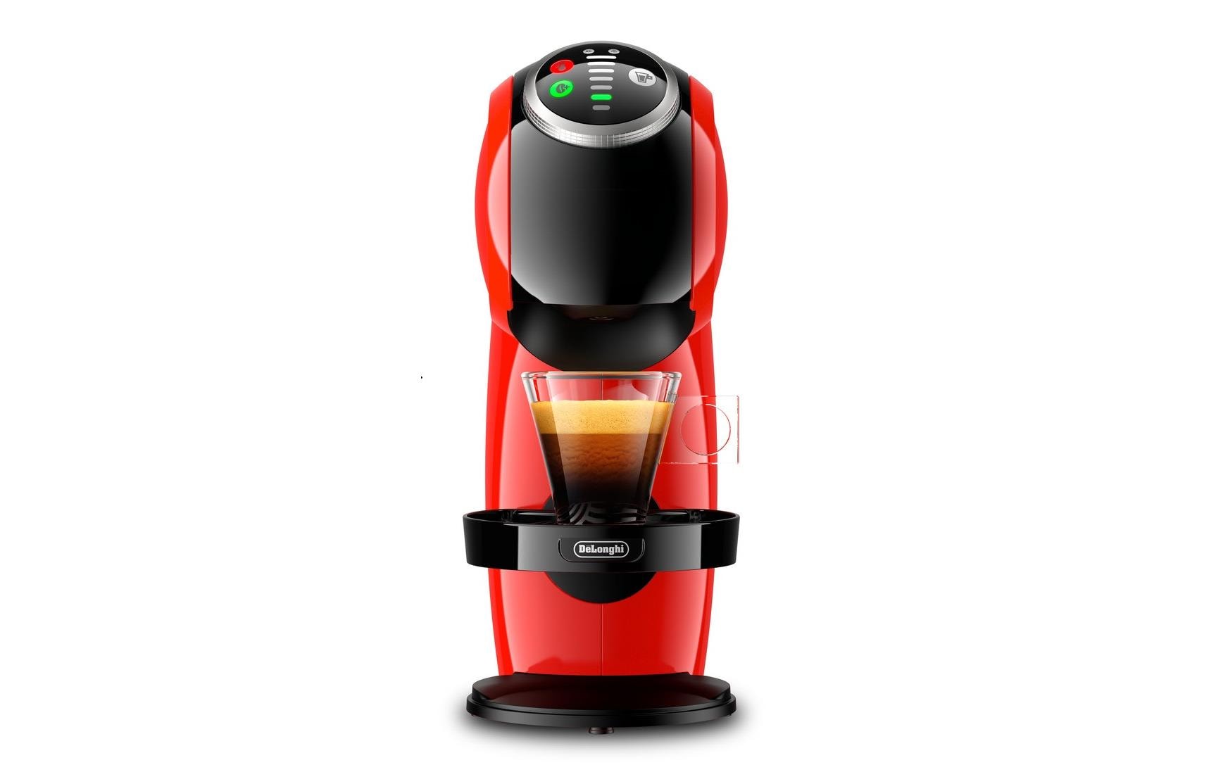 Portionskaffeemaschine Dolce Gusto Genio S Plus EDG315 RotKaffeemaschine für Nescafé Dolce Gusto Kapseln
