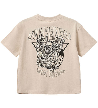 Sofie Schnoor T-Shirt - Barrysk - Beige Melange