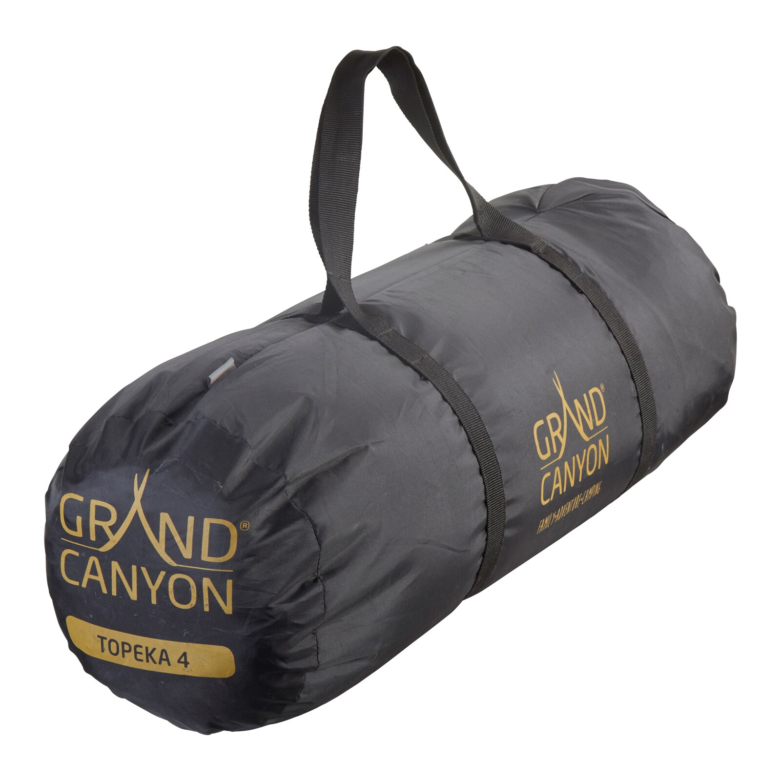 GRAND CANYON Iglu Zelt Topeka 4 Personen Kuppel Trekking Camping Leicht Vorraum Farbe: Capulet Olive