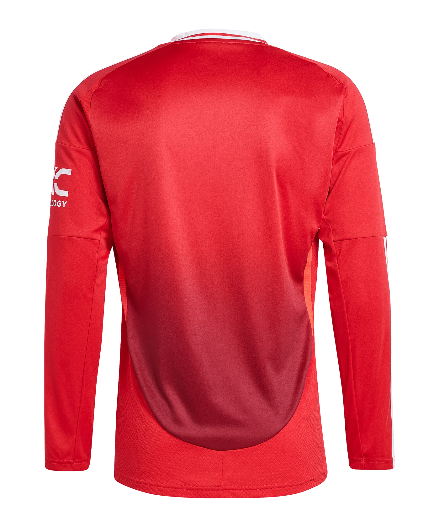 adidas Manchester United Trikot Langarm Home 2024/2025 Rot