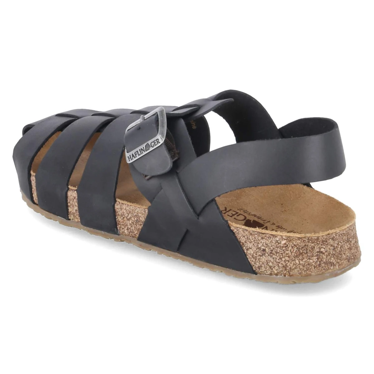 HaflingerSandalen PETE - schwarz