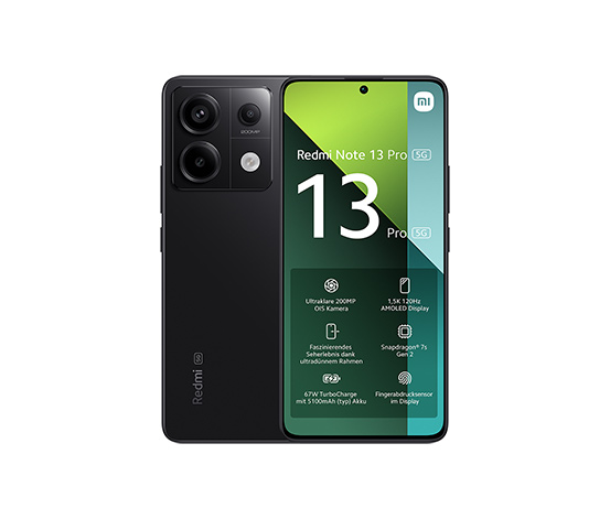 Xiaomi Redmi Note 13 Pro 5G 8GB 256GB schwarz