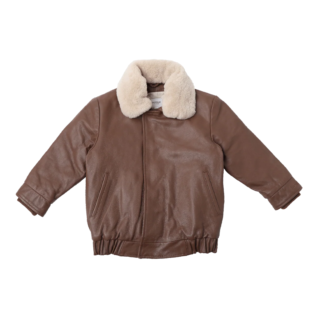 Yuki Leather Jacket | Bear | Cognac Leather