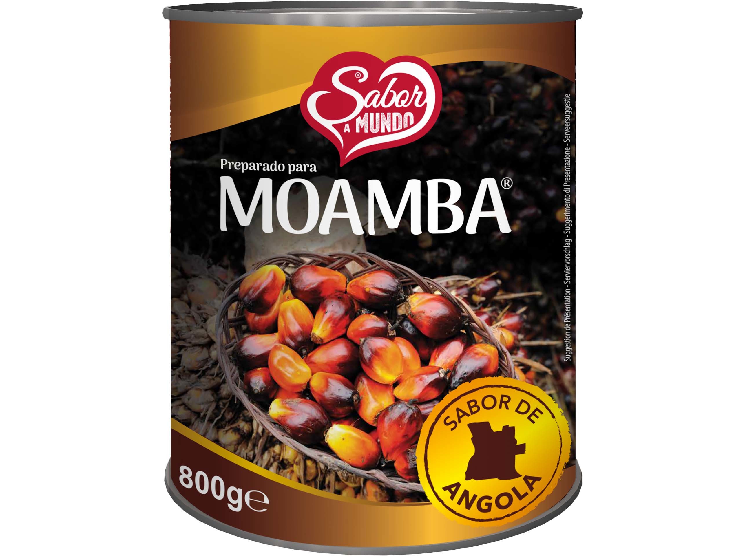 MOAMBA SABOR A MUNDO ANGOLA 800G