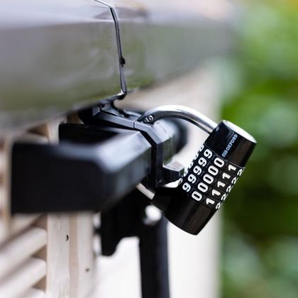 Antivol Oxford cadenas LK102 5-digit Combination Padlock Universel - Noir