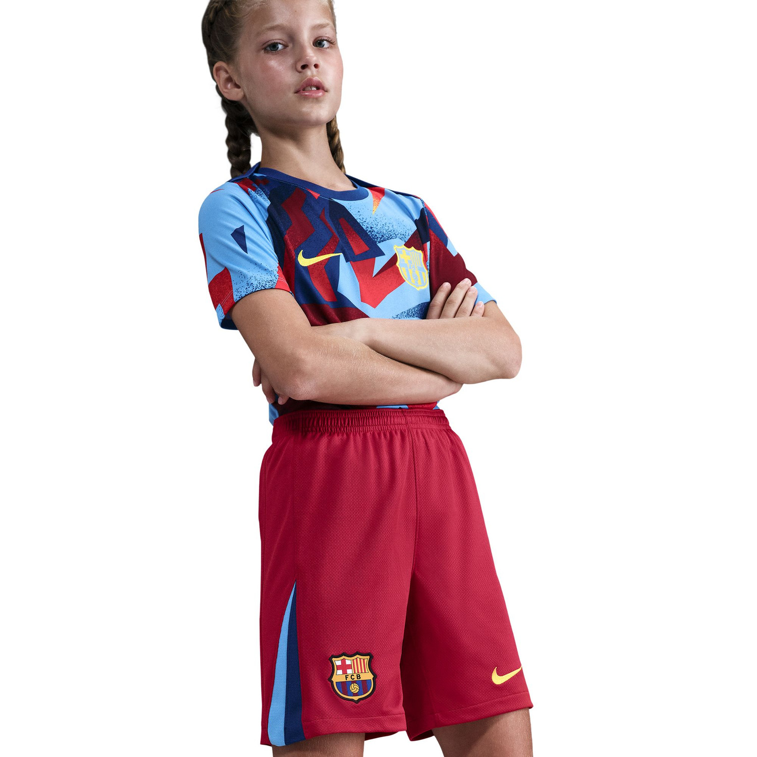 Nike FC Barcelona 4th Short Kids 2025/2026