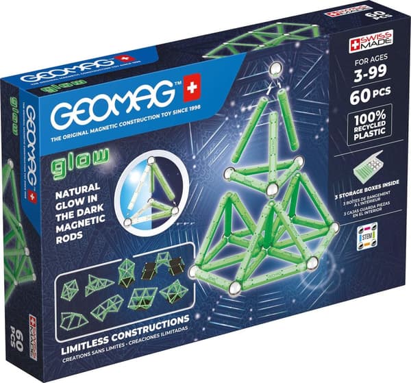 Geomag Glow Byggesett 60 Stk