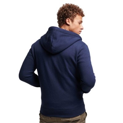 Sweatshirt zippé à capuche homme Essential Logo SUPERDRY