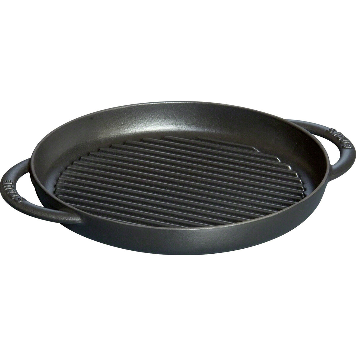 Pure Grill Grillpanne Rund 26 cm, Svart