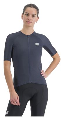 Maillot Manches Courtes Femme Sportful Matchy Bleu Foncé