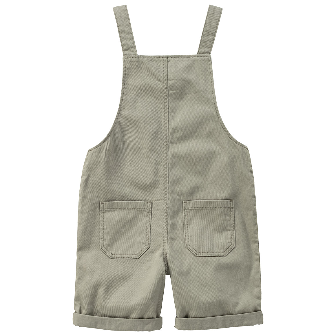 Topolino Pure Collection Kinder Latzhose mit Bio-Baumwolle oliv