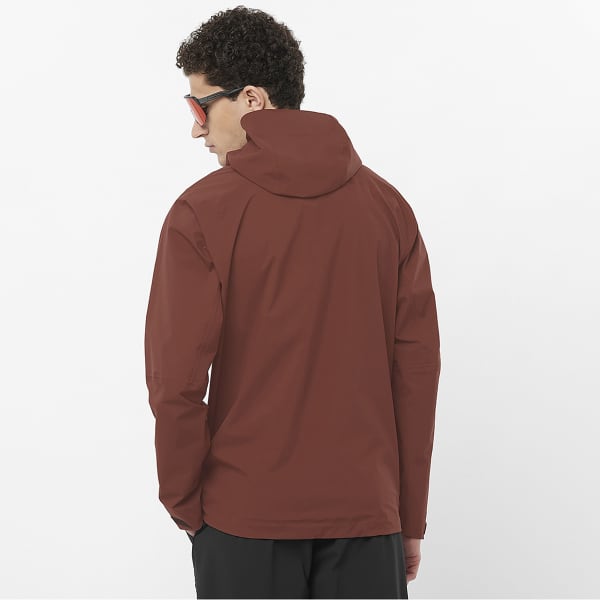 Veste randonnée SALOMON OUTERPATH JACKET RUM RAISIN