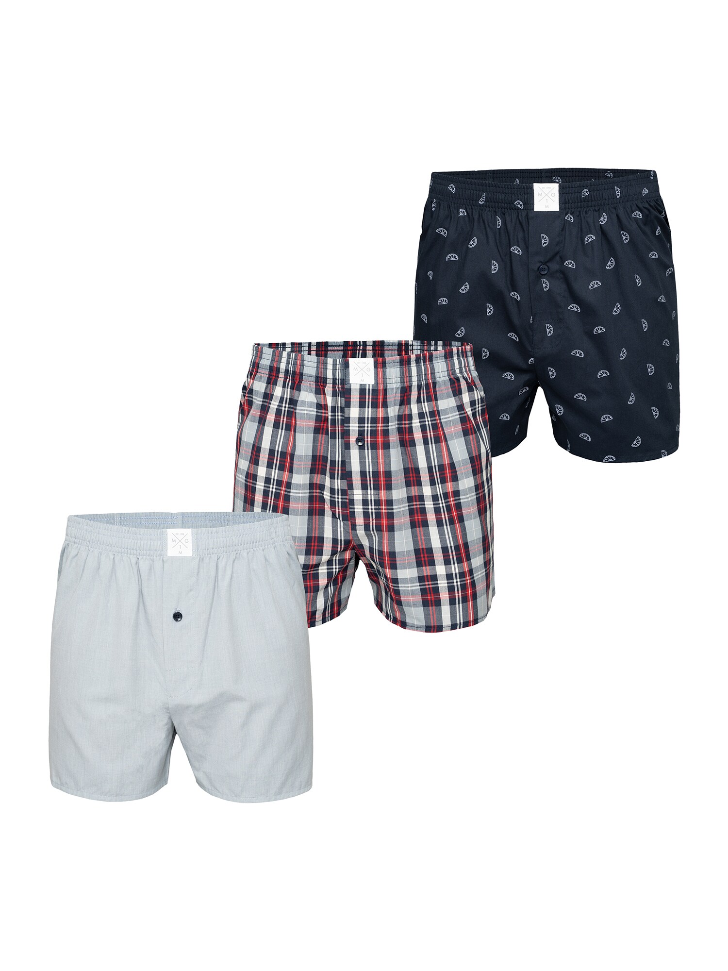 MG-1 Herren Boxer Classics 3er Pack