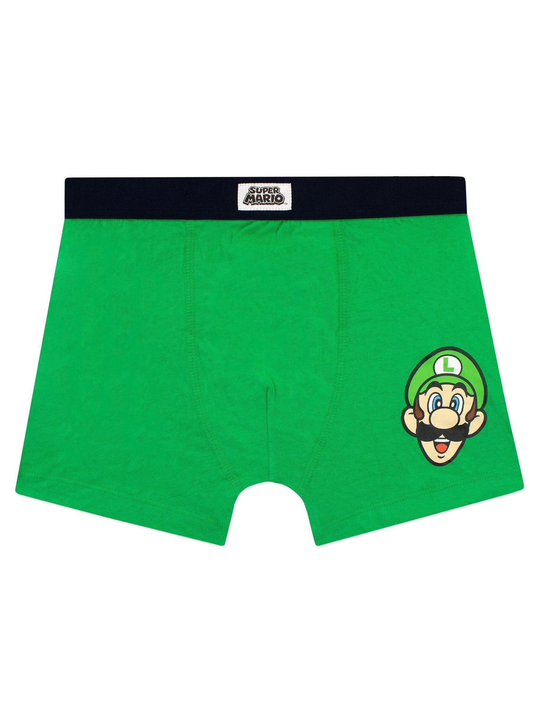 Personage Super Mario kinderondergoed van 100% katoen grootverpakking van 5