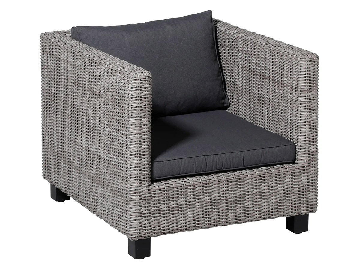 Madison Panama Grey lounge rugkussen