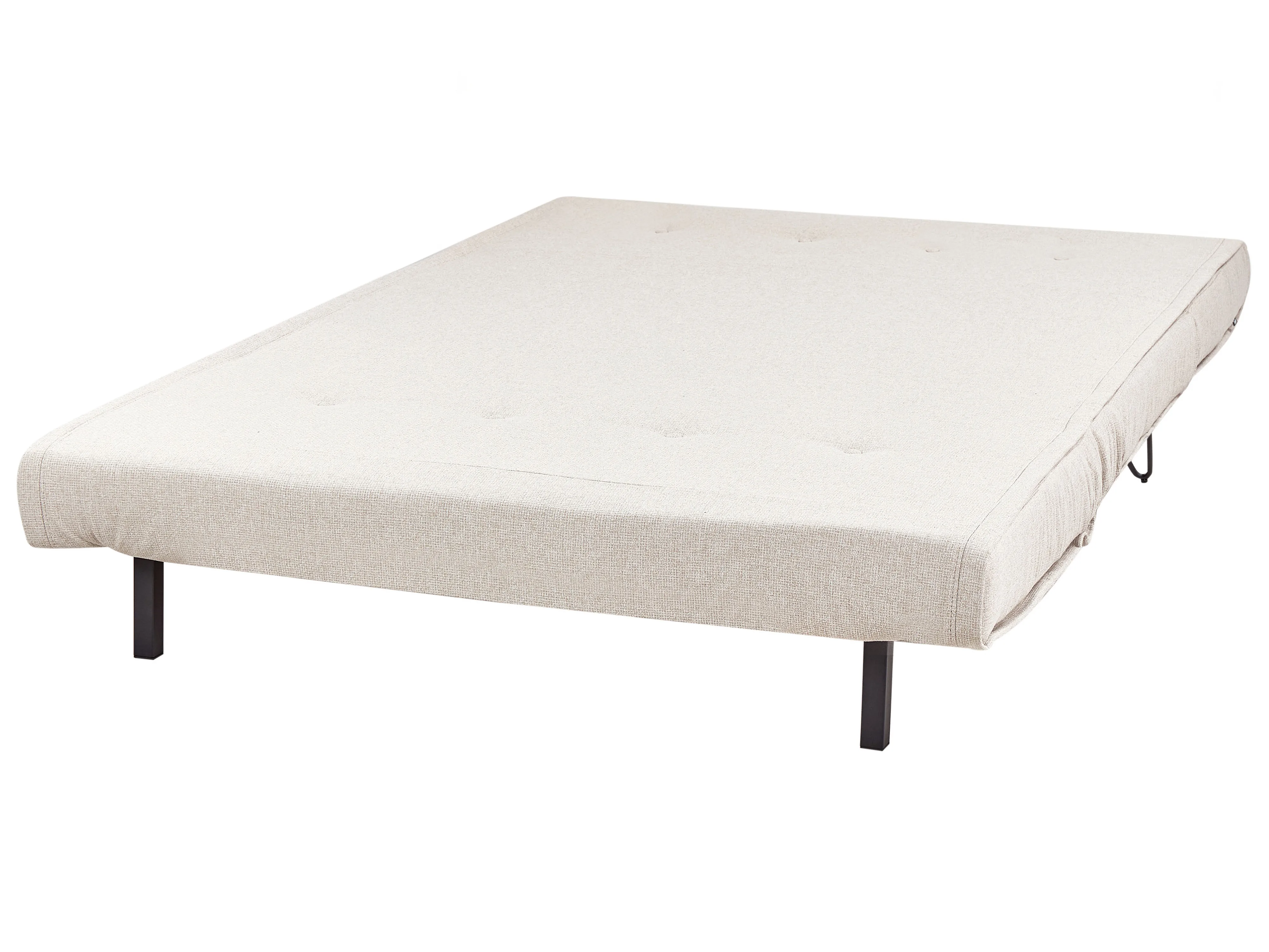 Slaapbank 2-zits VESTFOLD Stof Lichtbeige
