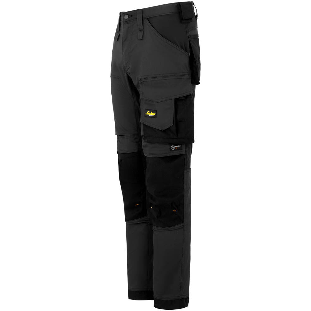Snickers AllroundWork 6341 - Werkbroek stretch - Zwart - 44 - 82