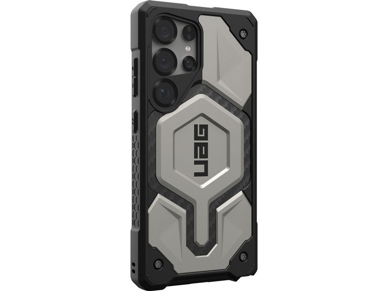 UAG Back Cover Monarch Pro Galaxy S25 Ultra Titanium Schutzhülle für das Samsung Galaxy S25 Ultra