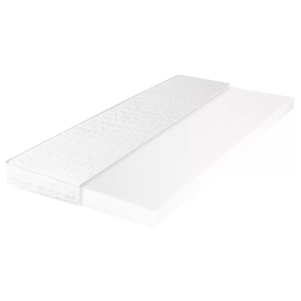 Rollmatratze Säntis Best Price 140 x 200 weiss