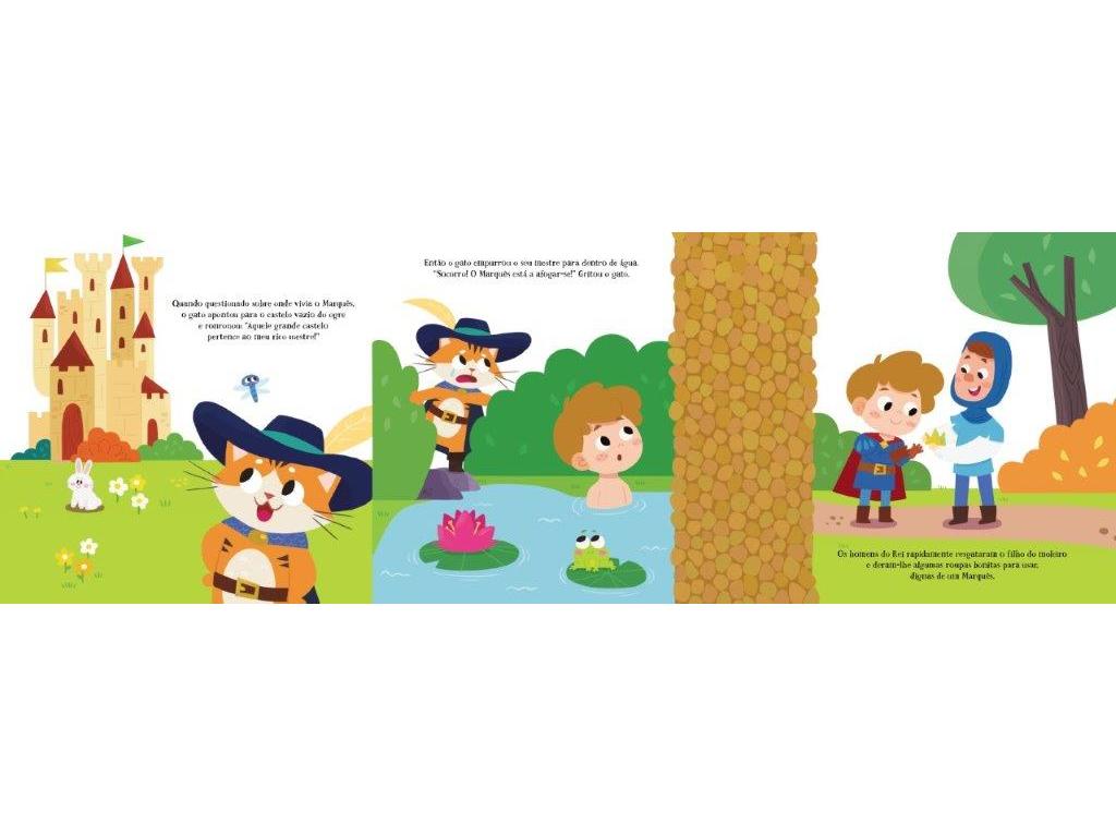 LIVRO 1ºS CONTOS FADAS POP-UP GATO DAS BOTAS