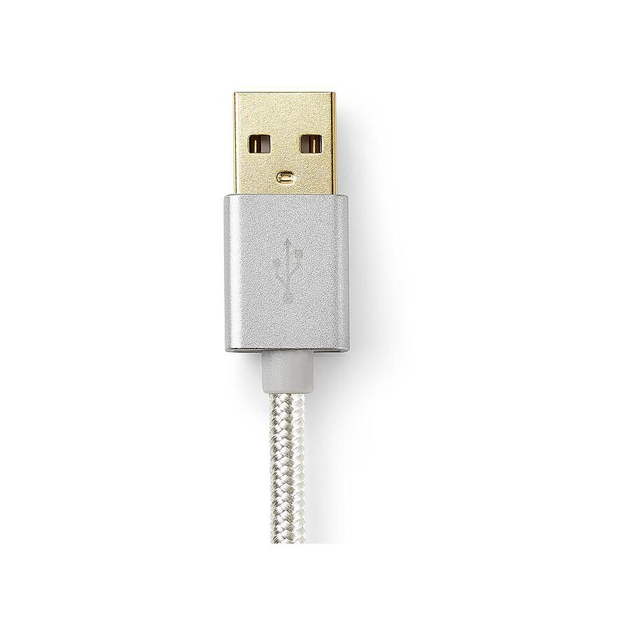 Cable 3-en-1 USB 2.0 vers micro-USB / USB-C / Lightning - 1 m