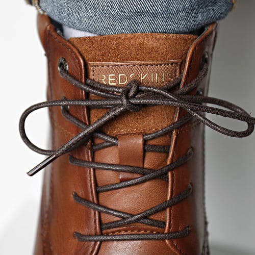 Chaussures Elec QS9312P Cognac Marine
