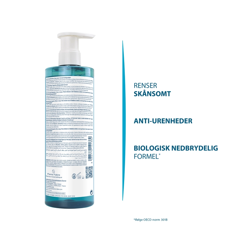 DUCRAY Keracnyl Foaming Gel 400 ml