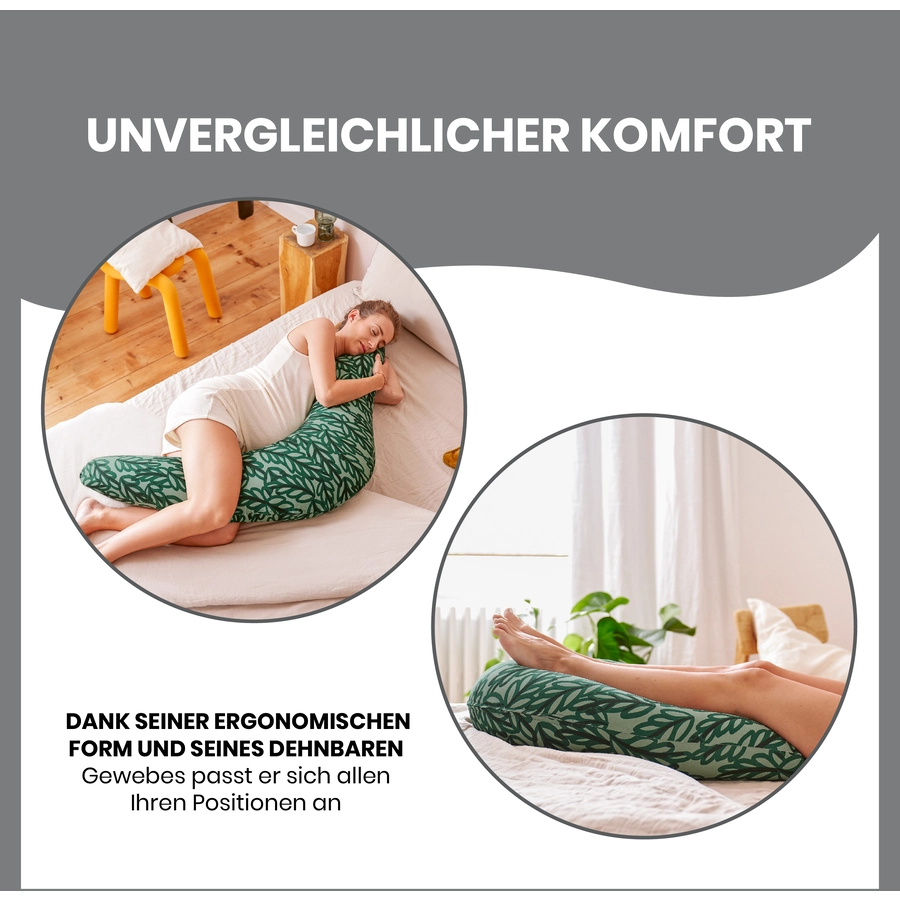 babymoov B.Love Stillkissen Vegetal Green