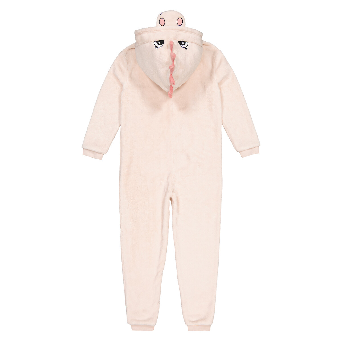 COLEÇÕES LA REDOUTE<br>Sobretudo de pijama com capuz de dinossauro, em fleece