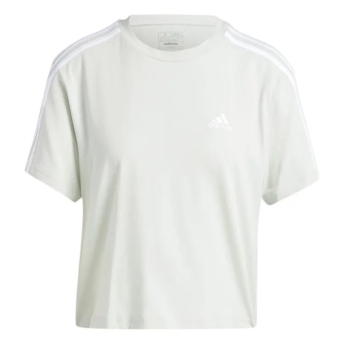 Adidas Essentials 3-Stripes Cropped Shirt Dames