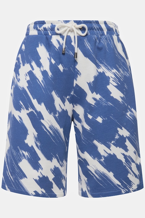 Sweatshorts, weites Bein, Elastikbund, Biobaumwolle