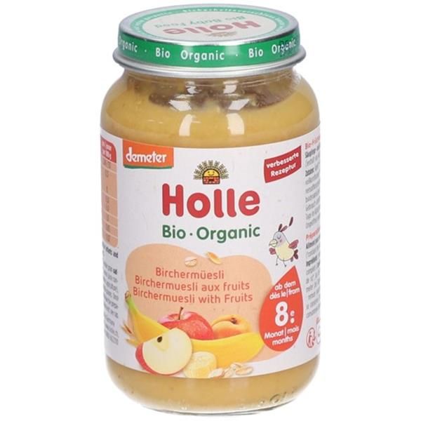 Puré De Muesli E Frutos Biológico 8M