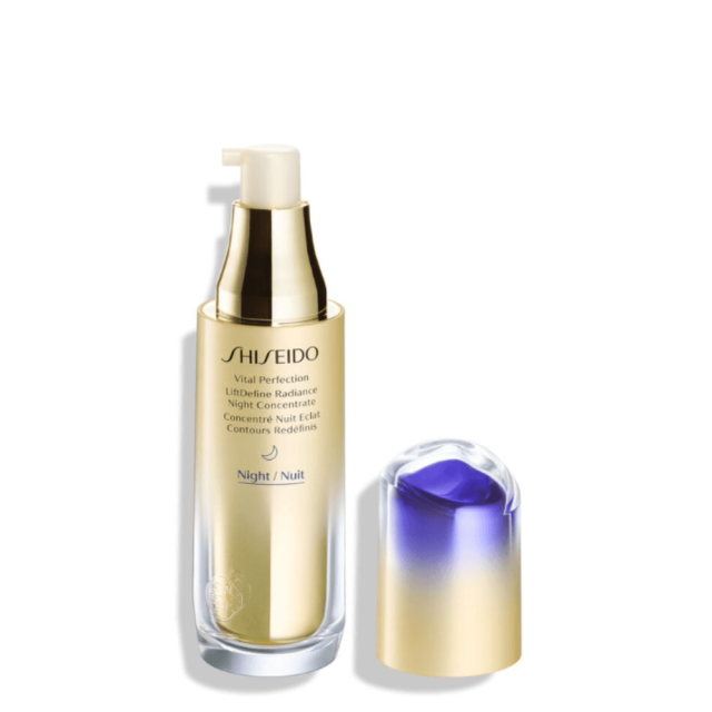 Vital Perfection concentré nuit contours redéfinis éclat SHISEIDO