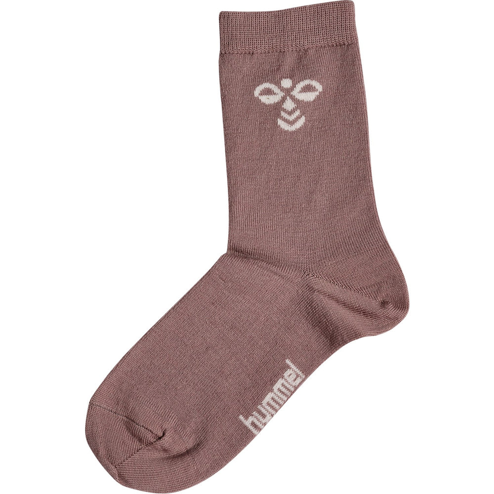 Køb Hummel Twilight Mauve Jr Uld Strømper