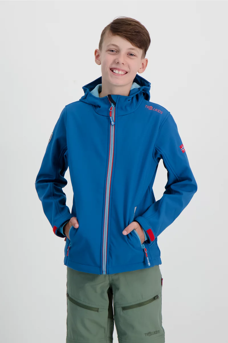 Trollkids Trollfjord Kinder Softshelljacke