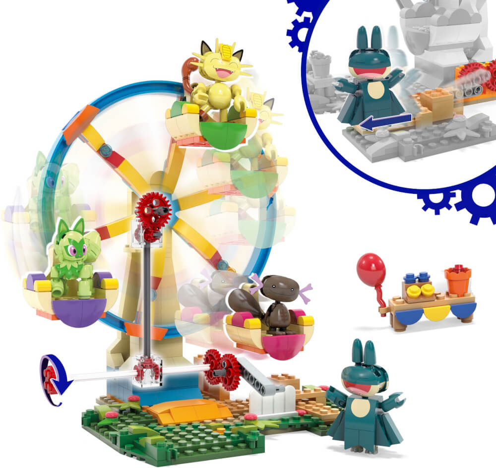 MEGA Pokémon esaß auf dem Riesenrad