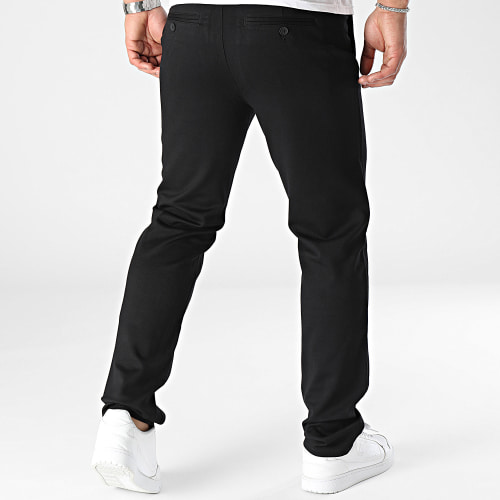 Pantalon Chino Regular Fit Mark-Cay Noir