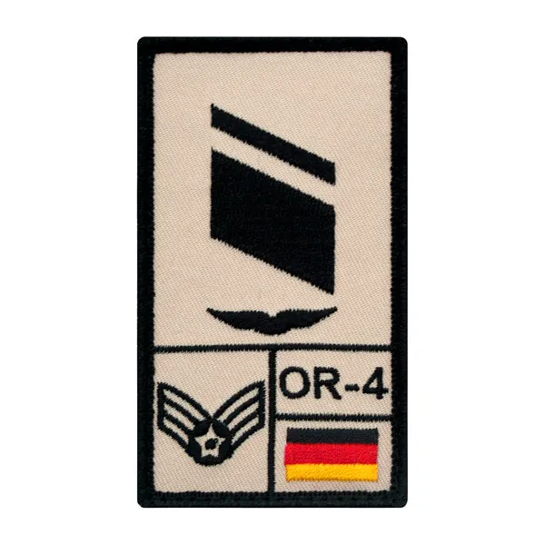 Café Viereck -  Rank Patch Stabskorporal Luftwaffe