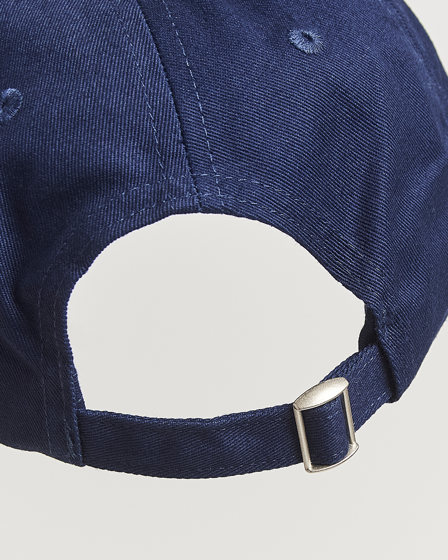 Palmes Embroidered Logo Cap Navy