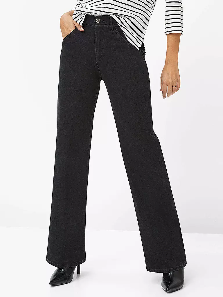 BRAX High Waist Jeans MAINE schwarz