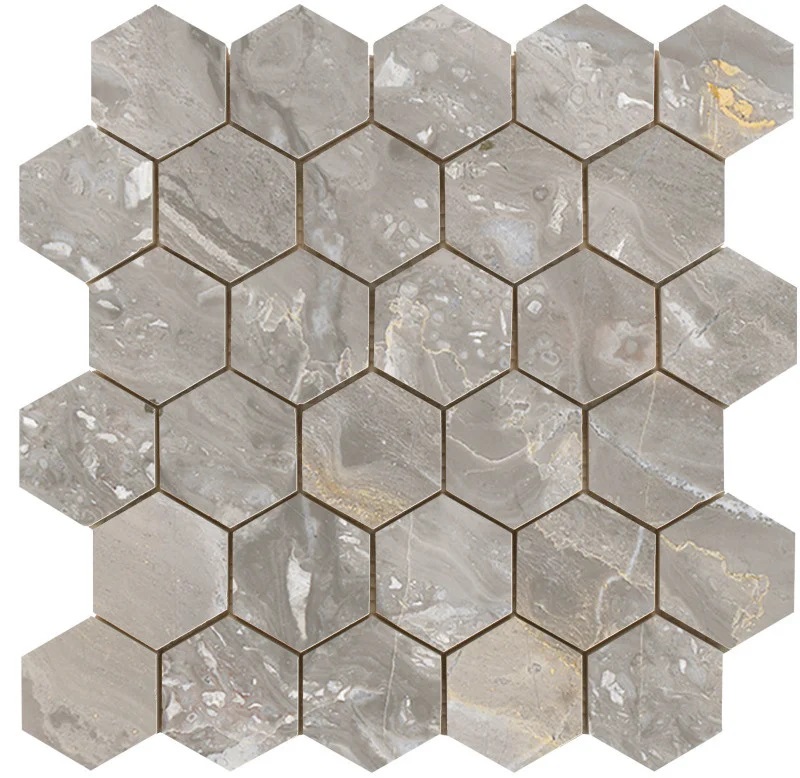 Jabo Luxury Beige hexagon mozaïek 26x27cm