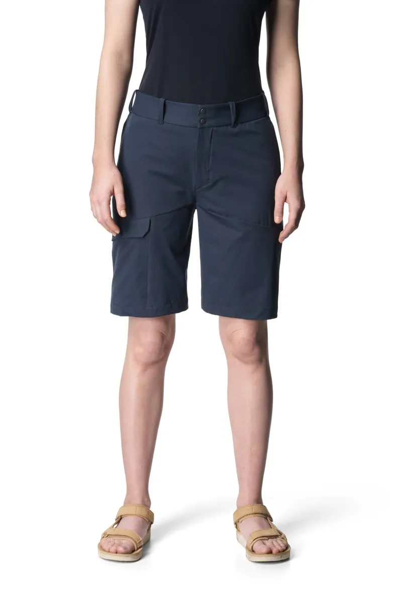 Houdini W'S Go Shorts Blue Illusion