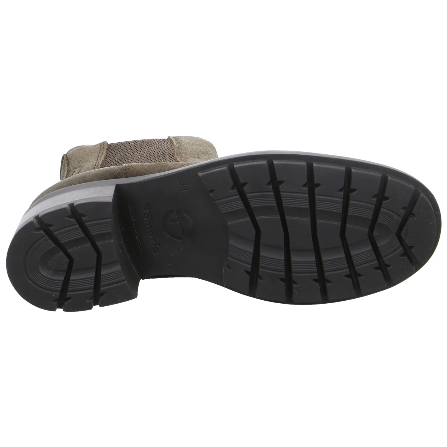 TAMARIS Stiefelette Braun Leder