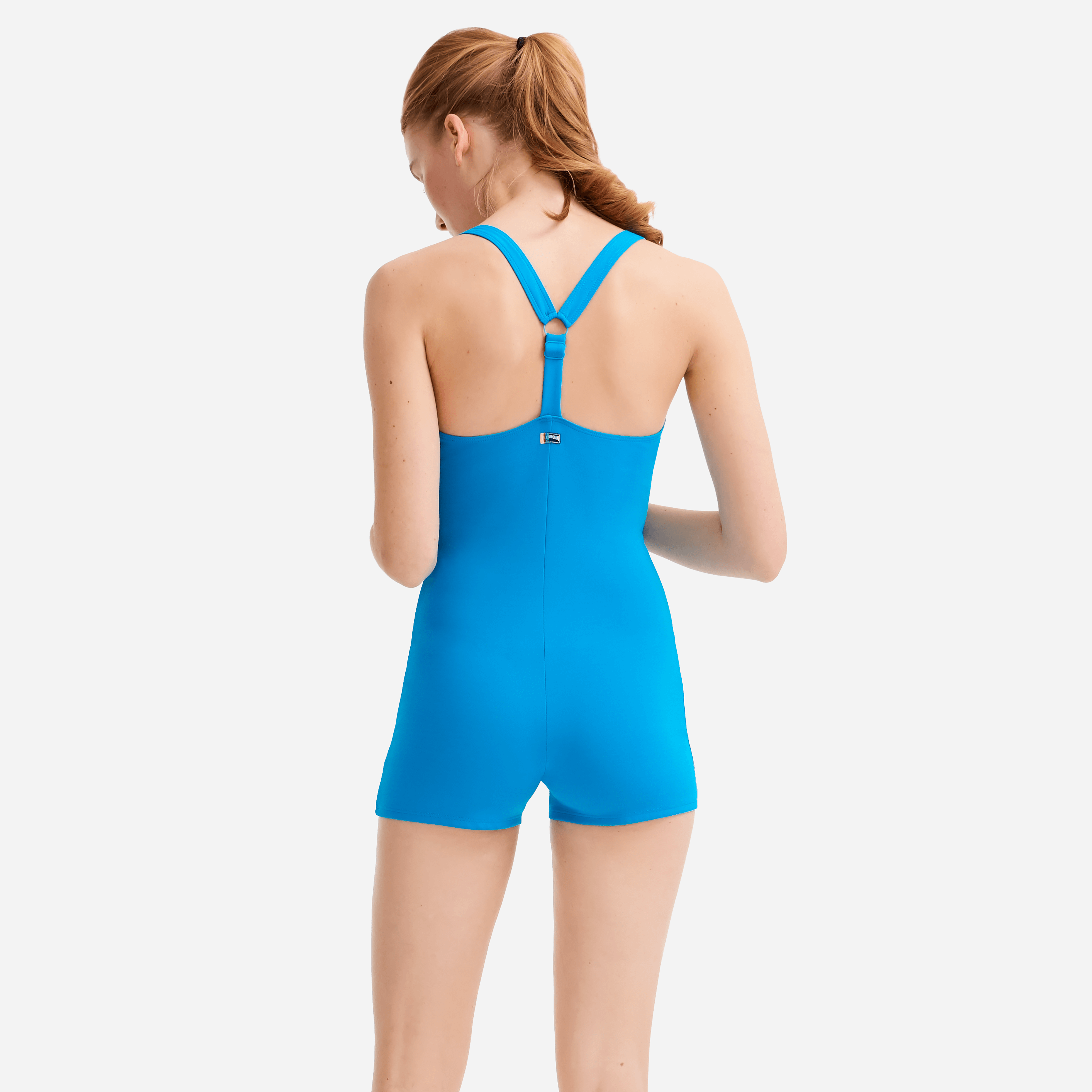 Maillot de bain une piece shorty femme contrasté - Vilebrequin x JCC+ - Edition limitée | Site Vilebrequin | CMNH9K20
