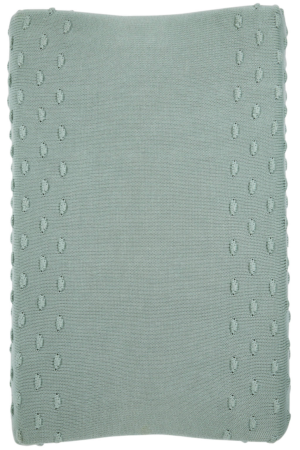 Silverline Knots aankleedkussenhoes 70x45 cm groen