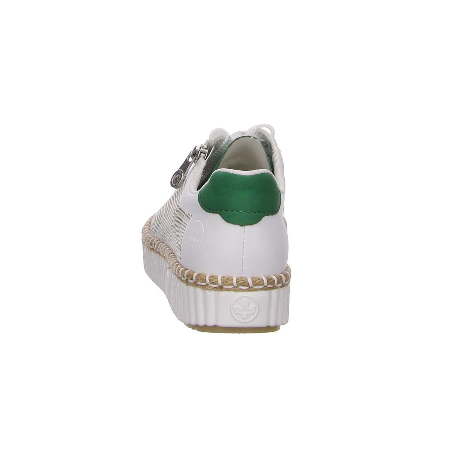 Rieker Sneaker weiß weiss/weiss kombi