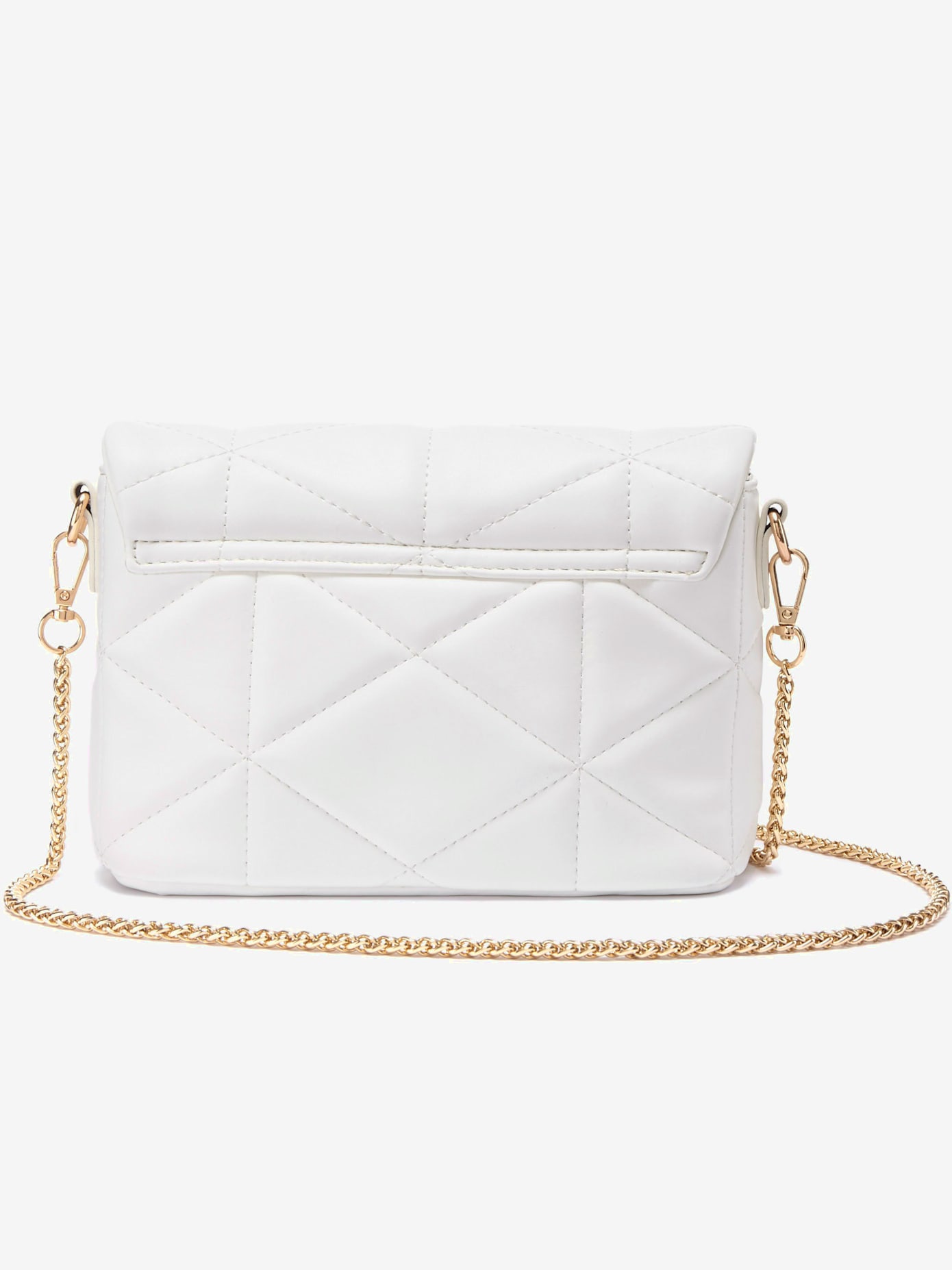 Sac en bandoulière mini-sac au design matelassé avec anse à chaîne amovible