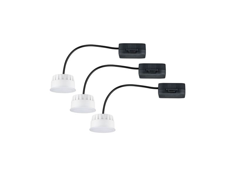 Paulmann Einbauleuchte LED Modul Choose Coin 3er-Set Drei LED Einbaustrahler